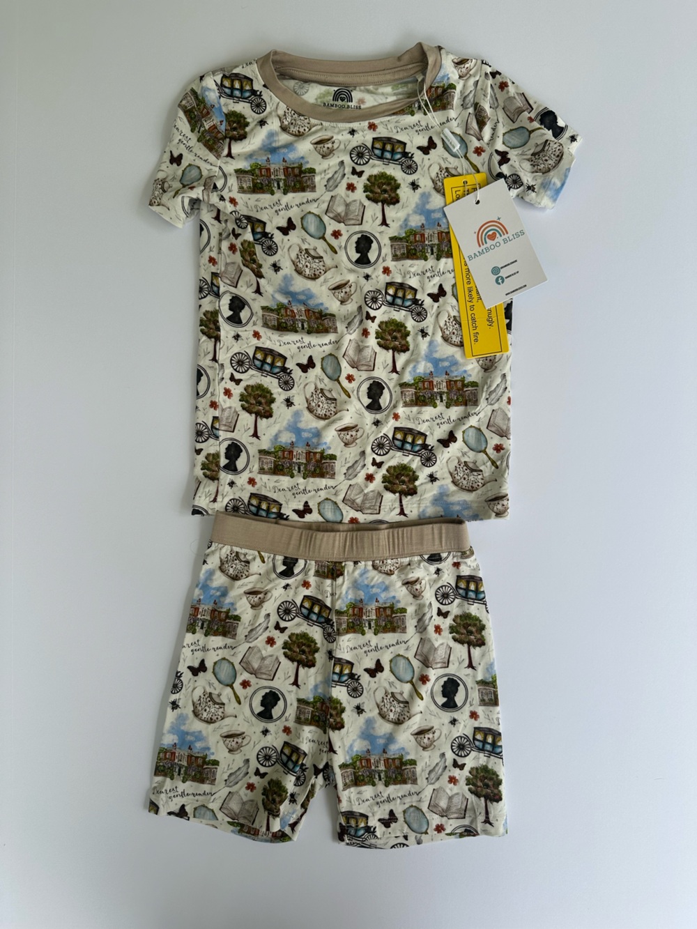 Bamboo Bliss | NWT Bridgerton Pajama Set | 4T